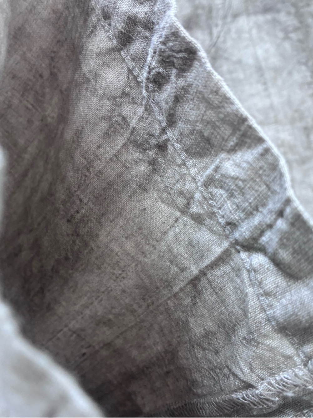 Zara 100% Linen Wide Leg Pants - Natural Crinkle - S - Picture 11 of 12
